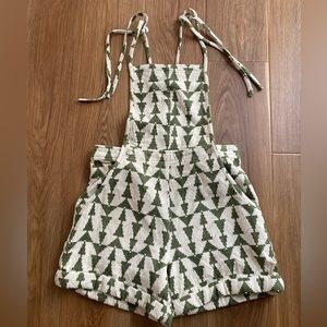 NWT En Crème Overalls (Olive/cream)